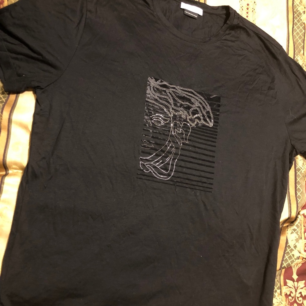 Black Versace Stoned T-Shirt
